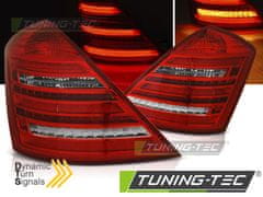 TUNING TEC  Zadní světla MERCEDES W221 S-KLASA 2005-2009 červené LED