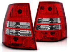 TUNING TEC  Zadní světla VW GOLF 4 / BORA 99-06 Variant červeno-bílé