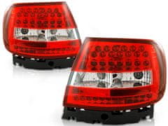TUNING TEC  Zadní světla AUDI A4 11.1994-09.2000 červeno-bílé LED