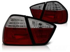 TUNING TEC  Zadní světla LED-BAR BMW E90 2005-2008 červená/kouřová