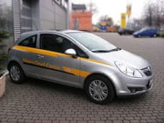 Rider  Boční lišty dveří Opel Corsa D 3dveř. 2006-2014