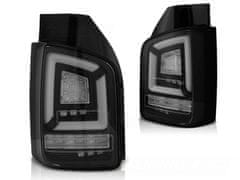 TUNING TEC  Zadní světla LED BAR s LED SEQ blinkrem VW T5 2010-2015 černá