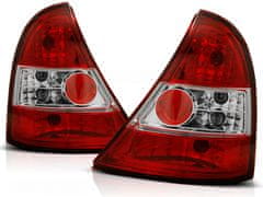 TUNING TEC  Zadní světla RENAULT CLIO II 09.98-05.01 červeno-bílé