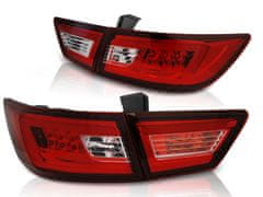 TUNING TEC  Zadní světla RENAULT CLIO IV 2013- HATCHBACK LED BAR červeno-bílé