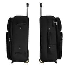 AVANCEA® Cestovní kufr GP9196 2W černý M 66x44x28 cm