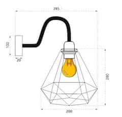 Tutumi Nástěnná lampa Reno 180986C