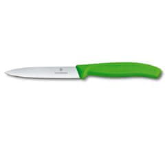 Victorinox Victorinox nůž na zeleninu, hladký, 10 cm, zelený