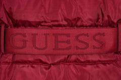 Guess Guess dámská péřová bunda Ariane vínová Velikost: M