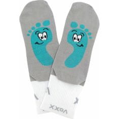 Voxx 3PACK ponožky bílé (Barefootan-white) - velikost M