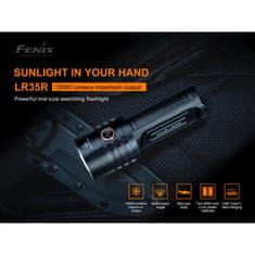 Fenix Svítilna LR35R LED - 10000 lm, součástí 2 akumulátory ARB-L21-4000P USB 4000 mAh (Li-ion)