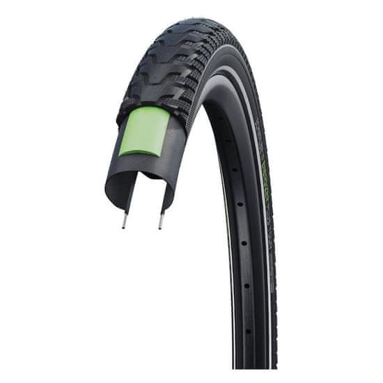 Schwalbe Plášť Energizer Plus 28x2,15 (55-622) HS492 Addix E GreenGuard - drát, černá, reflex