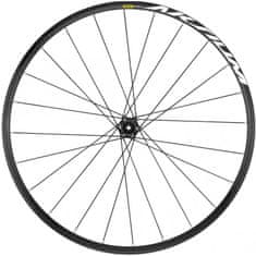 MAVIC Zapletené kolo Aksium Dics CL 2022 - přední 100 mm, černá, 622x17c (28)