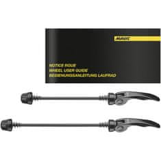 MAVIC Zapletená kola Aksium 2022 - set 100 a 130 mm, 622x17c (28)