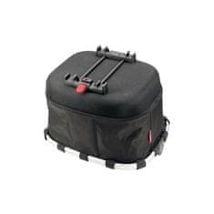 KLICKfix Košík Carrybag GT - na nosič, Racktime, černý/puntíky