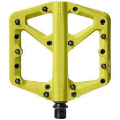 Crankbrothers Pedály Stamp 1 Large - pro 43-49 EU, citronová