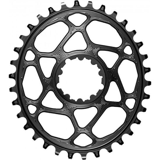 AbsoluteBlack Převodník Oval Boost Sram 9-12 - 34 zubů, offset 3 mm, černá