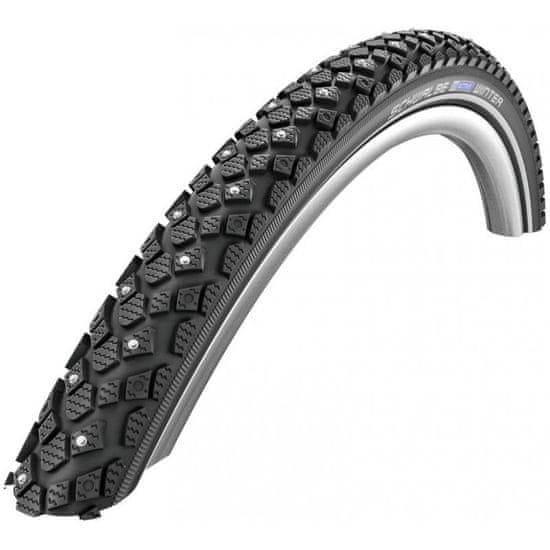 Schwalbe Plášť Winter 28x1,35 (35-622) HS396 - drát, 120 hrotů, K-Guard, černá, reflex