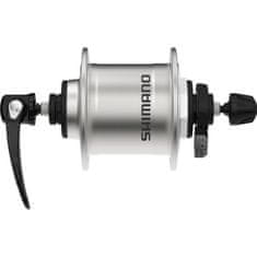 Shimano Náboj Alivio DH-T4000-1N - přední 100 mm, 6V, 1,5 W, 36 děr, stříbrná