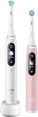 Oral-B magnetický zubní kartáček iO Series 6 Due White/Pink Sand