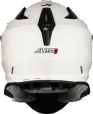 JUST 1 HELMETS Moto přilba JUST1 J18 SOLID bílá S