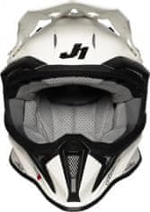 JUST 1 HELMETS Moto přilba JUST1 J18 SOLID bílá S