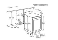 Electrolux Vestavná vinotéka EWUD040B8B