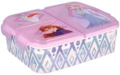 Stor Box na svačinu Frozen Ledové království Elements dělený