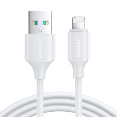 shumee Flexibilní, odolný USB-iPhone kabel pro nabíjení a přenos dat, 1m bílý