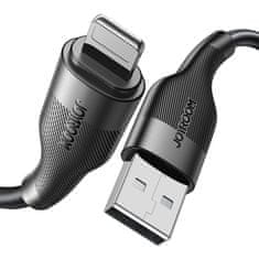 Joyroom JOYROOM USB - LIGHTNING KABEL PRO NABÍJENÍ / PŘENOS DAT 3A 1M ČERNÝ (S-1030M12)