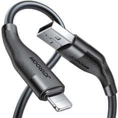 Joyroom JOYROOM USB - LIGHTNING KABEL PRO NABÍJENÍ / PŘENOS DAT 3A 1M ČERNÝ (S-1030M12)