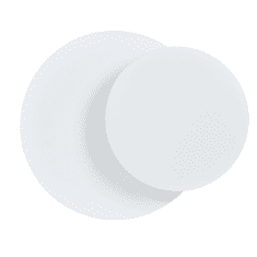 shumee CIRCLE 972/1 WHITE LED nástěnné svítidlo bílé kov ve skandinávském stylu