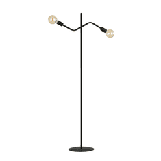 shumee Stojací lampa moderního designu FRIX LP2 BLACK 1126/LP2