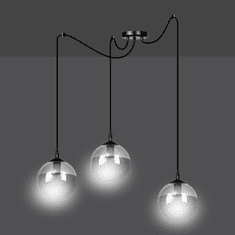 shumee GIGI 3 BL GRAPHIT 937/3 spider lampa moderní stínidla koule barvy DESIGN