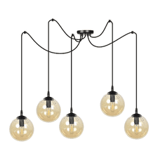 shumee GIGI 5 BL HONEY 938/5 spider lampa moderní stínidla koule barvy DESIGN