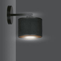 shumee Stínidla nástěnných lamp HILDE K1 BL BLACK moderní