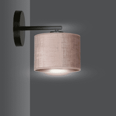 shumee Stínidla nástěnných lamp HILDE K1 BL ROSE moderní