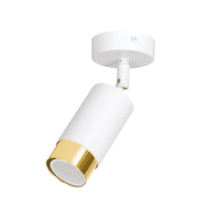 shumee HIRO 1 WHITE-GOLD 963/1 moderní nastavitelné bílo-zlaté LED stropní bodové svítidlo