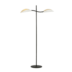 shumee Stojací lampa LOTUS LP2 WHITE/GOLD 1107/LP2 originální designová stínidla