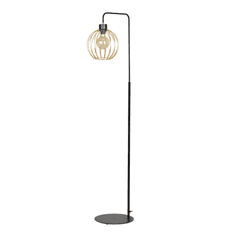 shumee PINETA LP1 BLACK 559/LP1 zlatá drátěná stojací lampa nejnovějšího designu