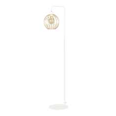 shumee Stojací lampa PINETA LP1 WHITE 560/LP1 zlatý drát nejnovější design