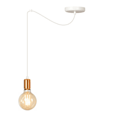 shumee SPARK 1 WHITE 447/1 Závěs na kabelu ve stylu Loft Edison white