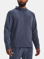 Under Armour Bunda UA STORM RUN HOODED JACKET-GRY LG