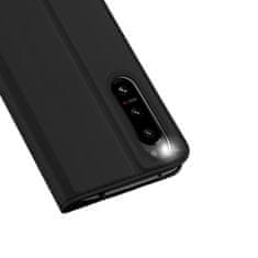 Dux Ducis Diářové pouzdro DUX DUCIS Skin Pro pro Sony Xperia 5 IV - Černá KP24289