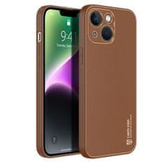 Dux Ducis Dux Ducis Yolo pouzdro z Eko kůže na iPhone 14 6.1" Brown