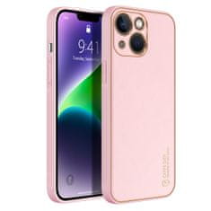 Dux Ducis Dux Ducis Yolo pouzdro z Eko kůže na iPhone 14 PLUS 6.7" Pink