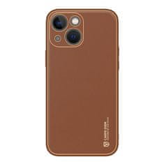 Dux Ducis Dux Ducis Yolo pouzdro z Eko kůže na iPhone 14 6.1" Brown