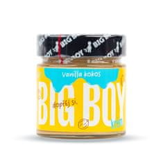 Vanilla-Kokos - Jemný kešu krém s kokosem a bio bílou čokoládou s kousky vanilky 250 g 