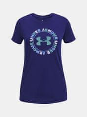 Under Armour Tričko UA Tech Wordmark SSC-BLU YMD