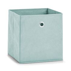 Zeller Látkový úložný box mint 28x28x28 cm