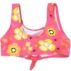 Sun City Dívčí dvoudílné plavky Minnie Mouse s květinami